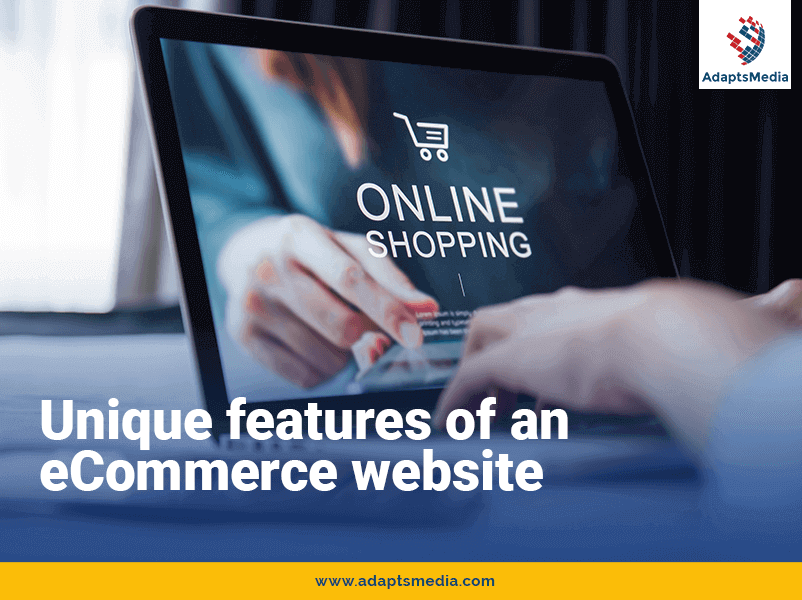 Unique features of an eCommerce website