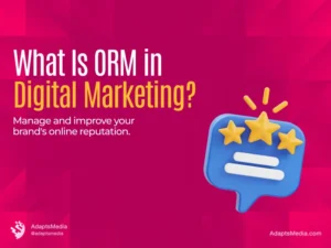 ORM in Digital Marketing